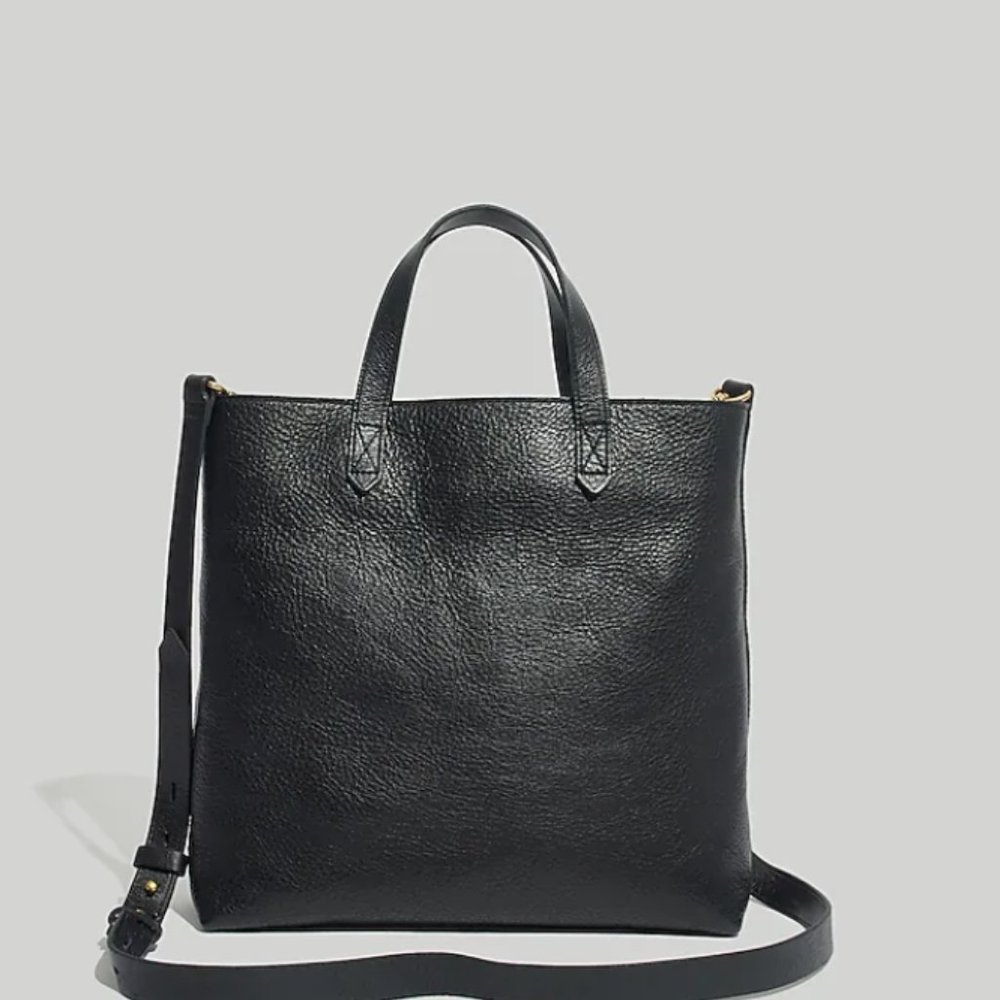 Madewell The Zip-Top Transport Crossbody (Small) - True Black